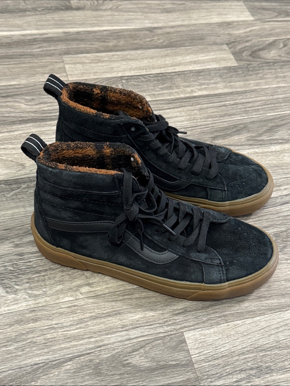 Vans Sk8 Hi MTE Primaloft suede upper shoes men’s sz 10.5